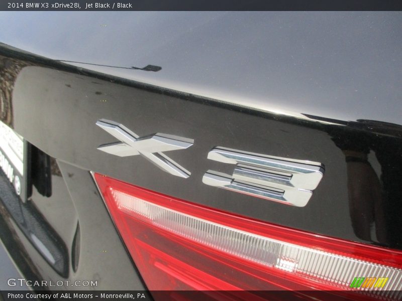 Jet Black / Black 2014 BMW X3 xDrive28i