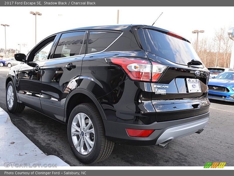 Shadow Black / Charcoal Black 2017 Ford Escape SE
