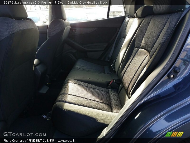 Carbide Gray Metallic / Black 2017 Subaru Impreza 2.0i Premium 5-Door