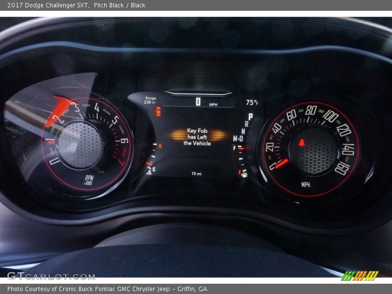 Pitch Black / Black 2017 Dodge Challenger SXT