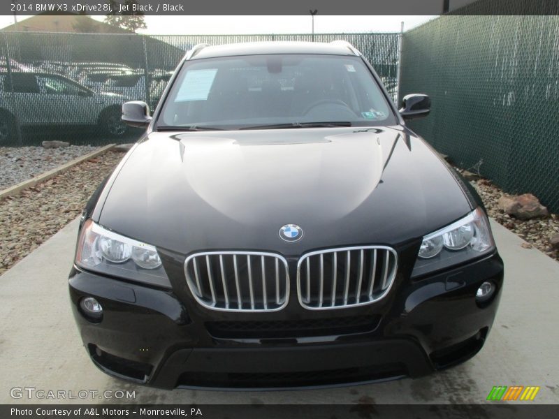 Jet Black / Black 2014 BMW X3 xDrive28i