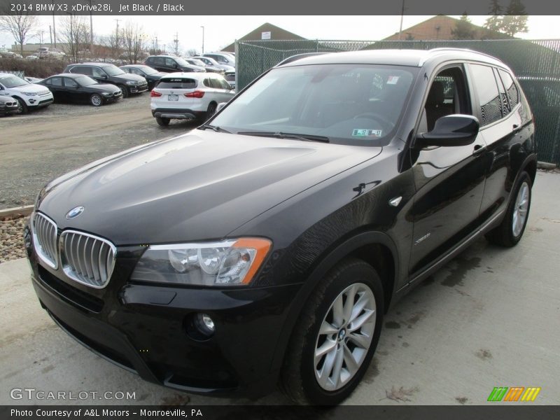 Jet Black / Black 2014 BMW X3 xDrive28i