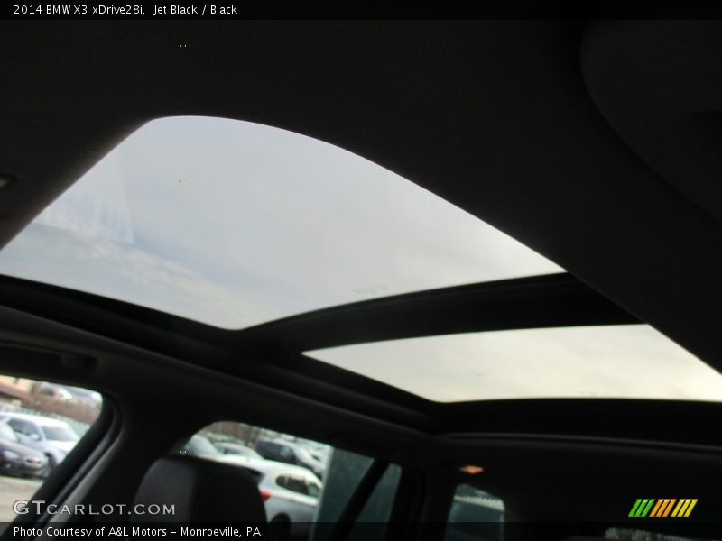 Jet Black / Black 2014 BMW X3 xDrive28i