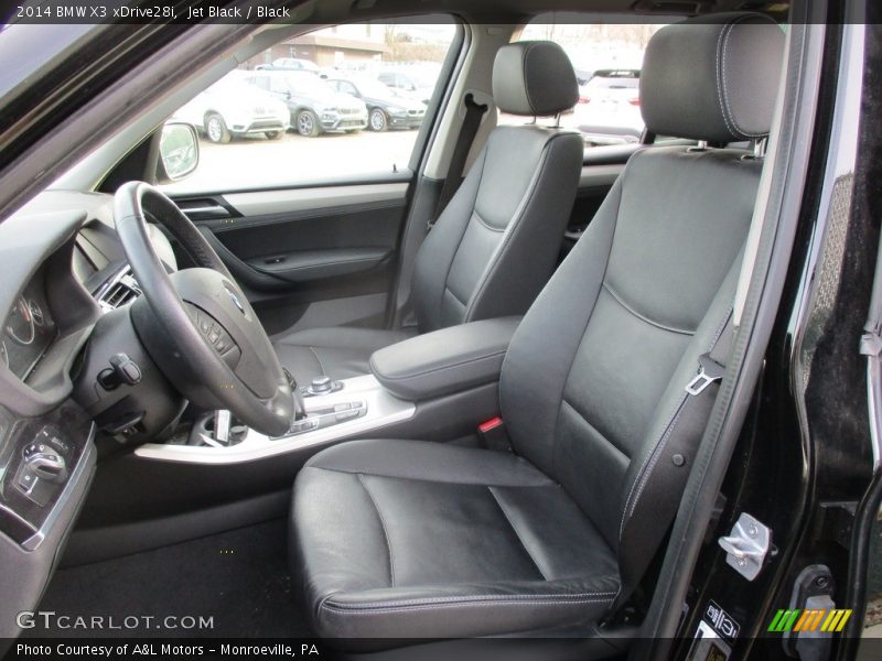 Jet Black / Black 2014 BMW X3 xDrive28i