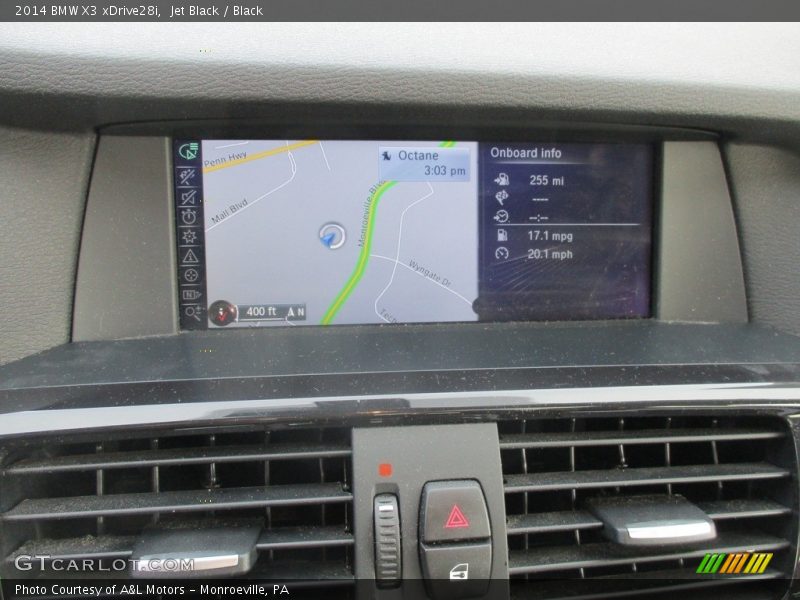 Jet Black / Black 2014 BMW X3 xDrive28i