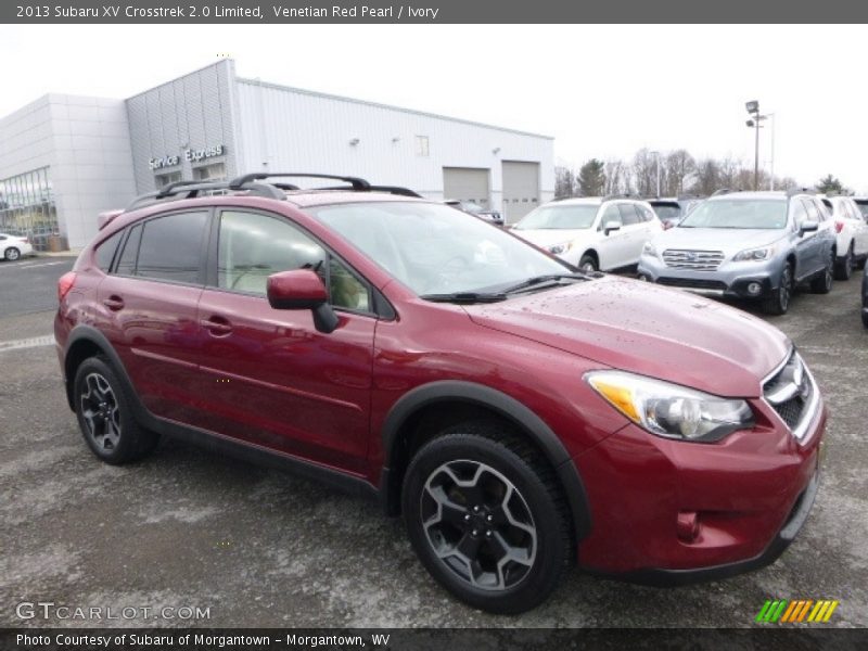 Venetian Red Pearl / Ivory 2013 Subaru XV Crosstrek 2.0 Limited