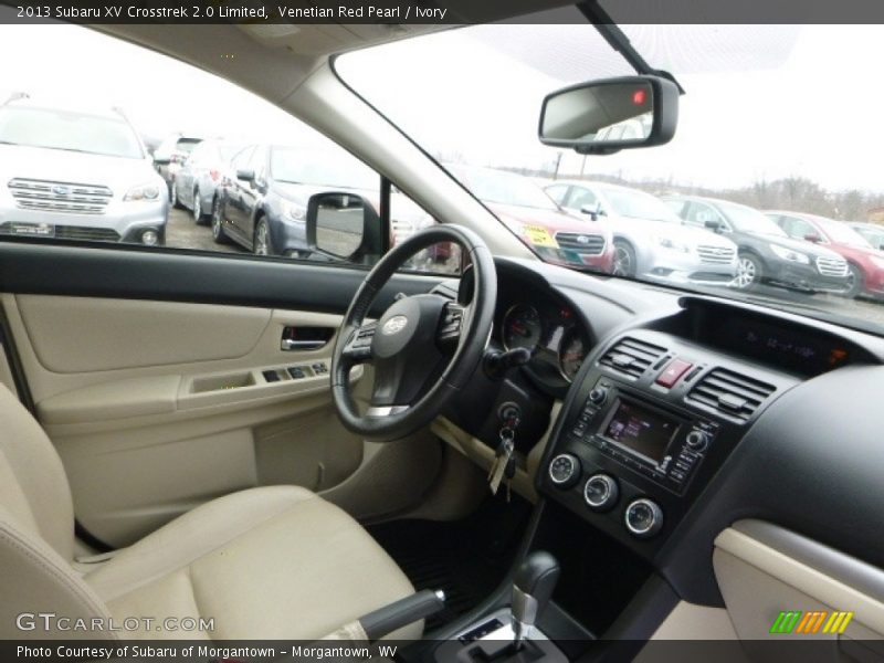 Venetian Red Pearl / Ivory 2013 Subaru XV Crosstrek 2.0 Limited