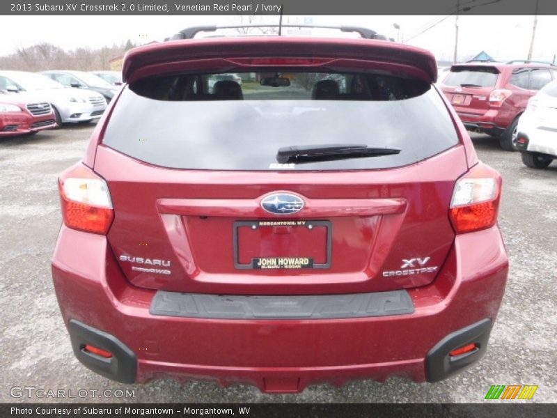 Venetian Red Pearl / Ivory 2013 Subaru XV Crosstrek 2.0 Limited