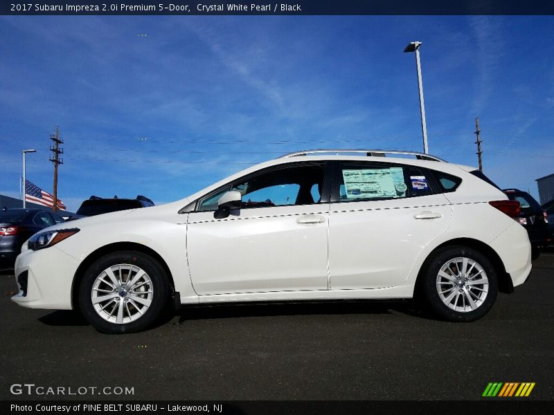  2017 Impreza 2.0i Premium 5-Door Crystal White Pearl