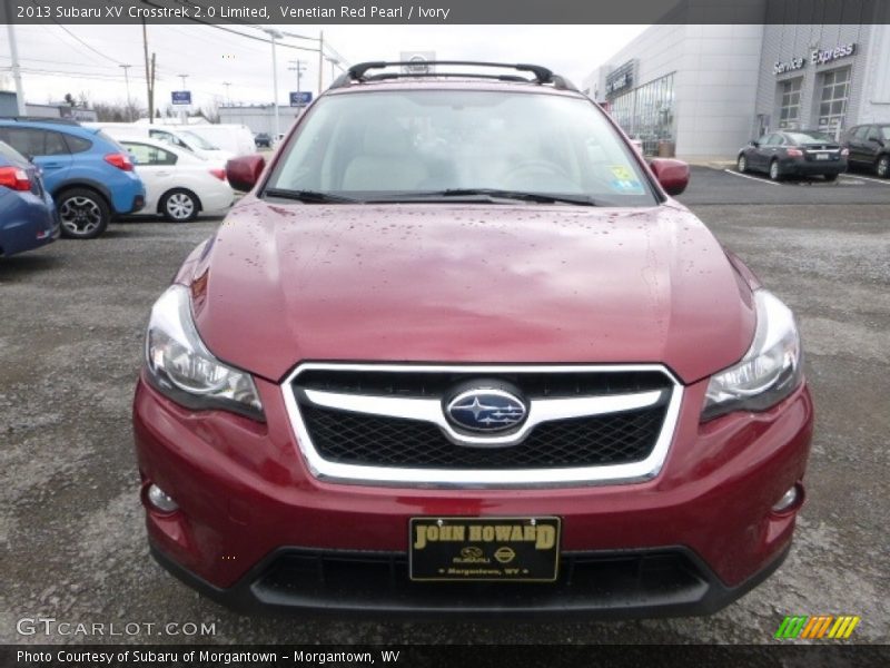 Venetian Red Pearl / Ivory 2013 Subaru XV Crosstrek 2.0 Limited