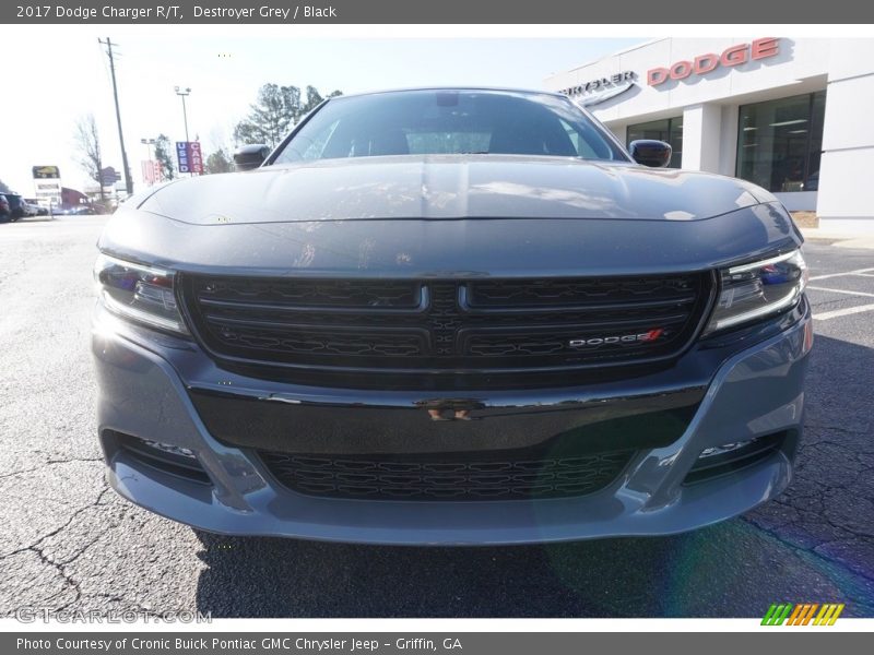 Destroyer Grey / Black 2017 Dodge Charger R/T