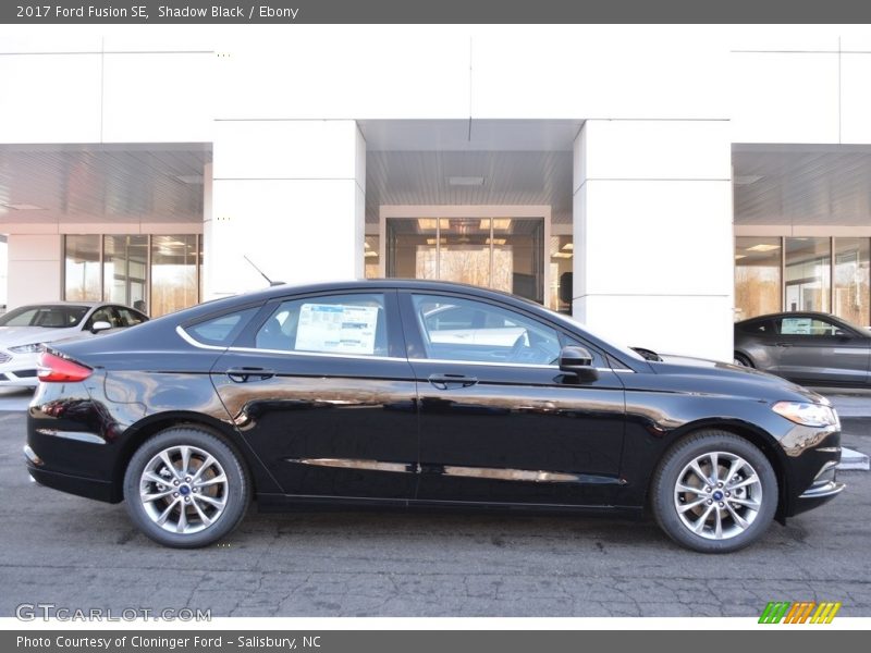 Shadow Black / Ebony 2017 Ford Fusion SE