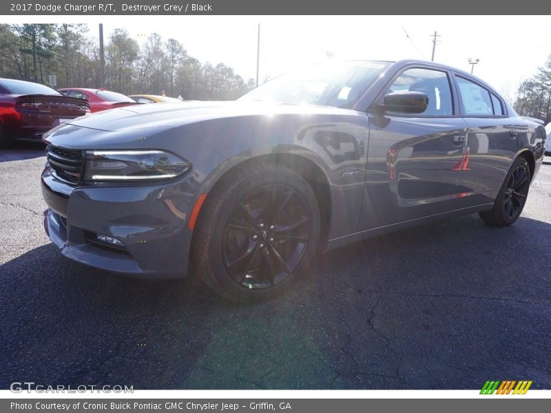 Destroyer Grey / Black 2017 Dodge Charger R/T