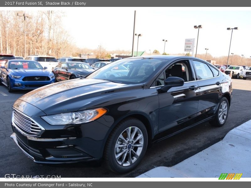 Shadow Black / Ebony 2017 Ford Fusion SE