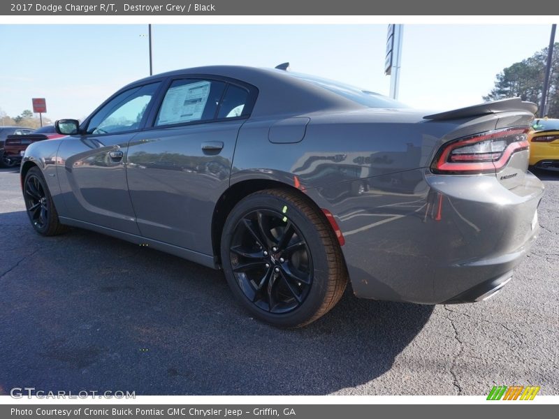 Destroyer Grey / Black 2017 Dodge Charger R/T