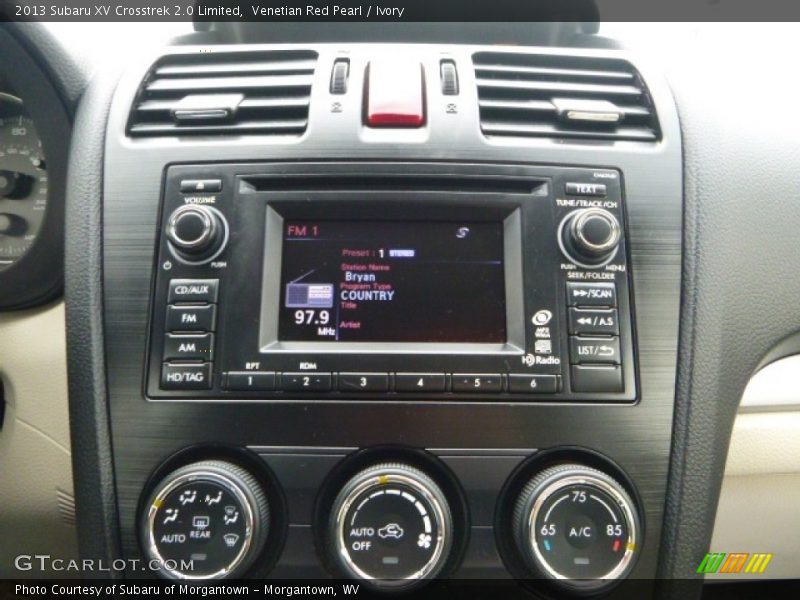 Venetian Red Pearl / Ivory 2013 Subaru XV Crosstrek 2.0 Limited