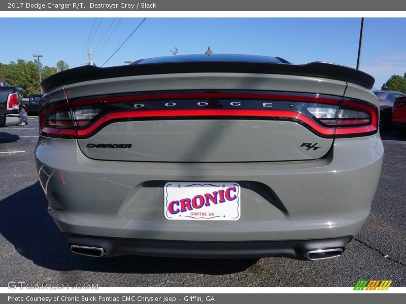 Destroyer Grey / Black 2017 Dodge Charger R/T