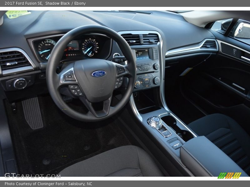 Shadow Black / Ebony 2017 Ford Fusion SE