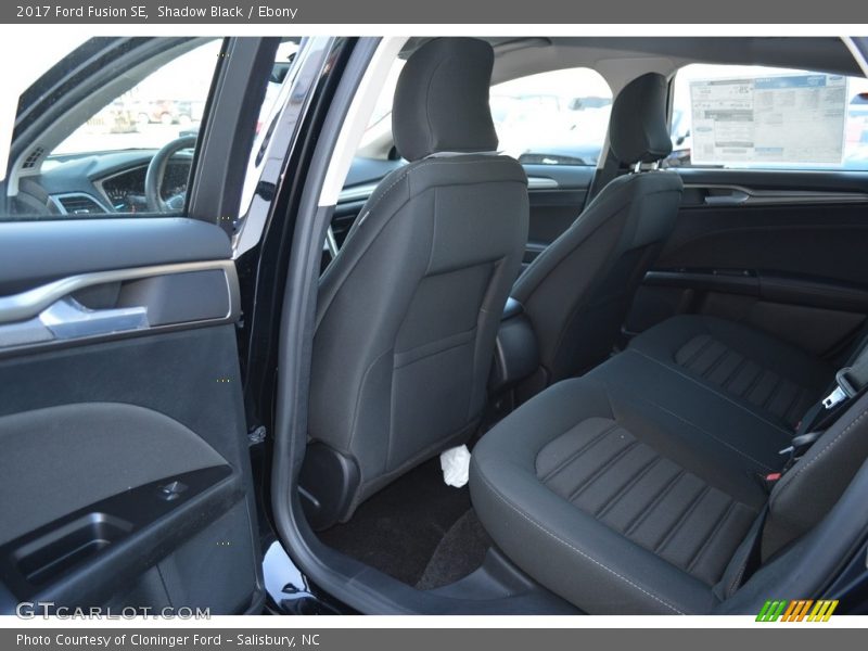 Shadow Black / Ebony 2017 Ford Fusion SE