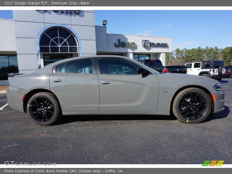 Destroyer Grey / Black 2017 Dodge Charger R/T