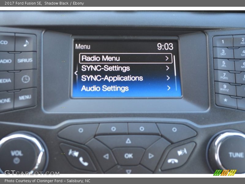Shadow Black / Ebony 2017 Ford Fusion SE