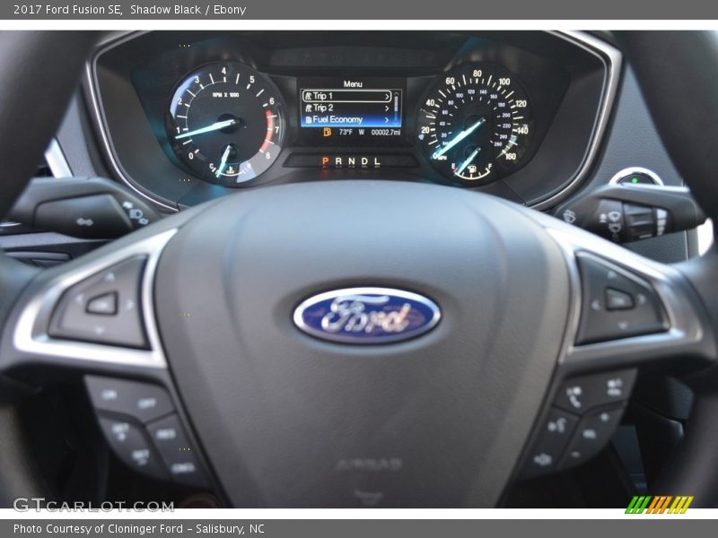 Shadow Black / Ebony 2017 Ford Fusion SE