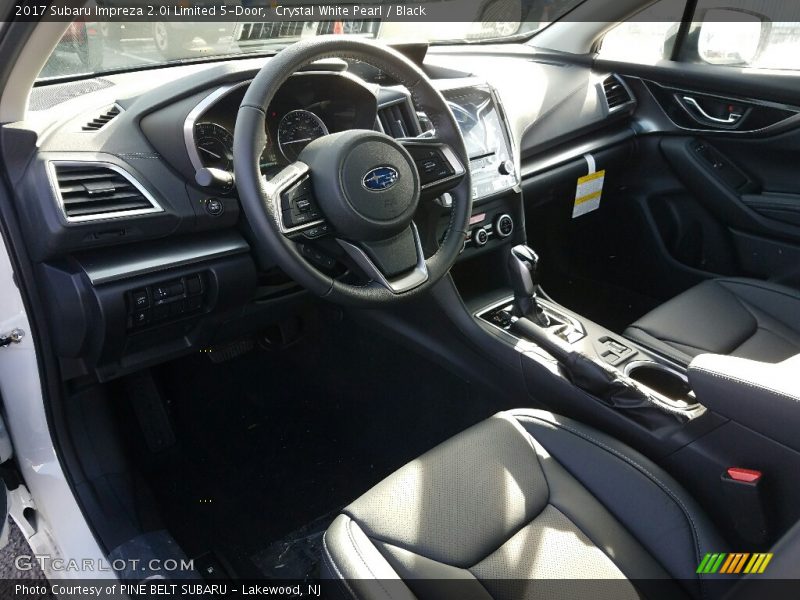 Front Seat of 2017 Impreza 2.0i Limited 5-Door