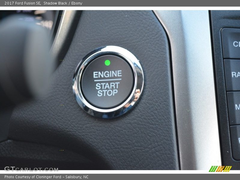 Shadow Black / Ebony 2017 Ford Fusion SE
