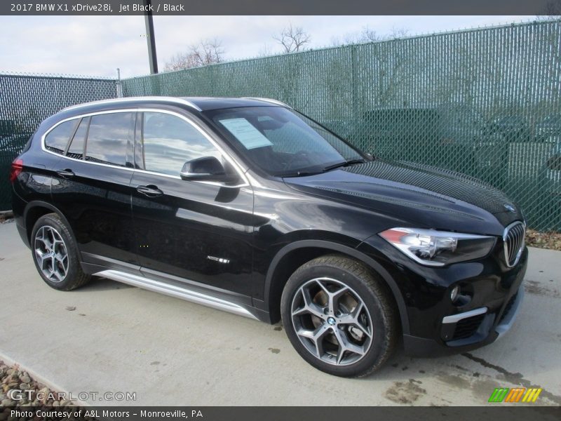 Jet Black / Black 2017 BMW X1 xDrive28i