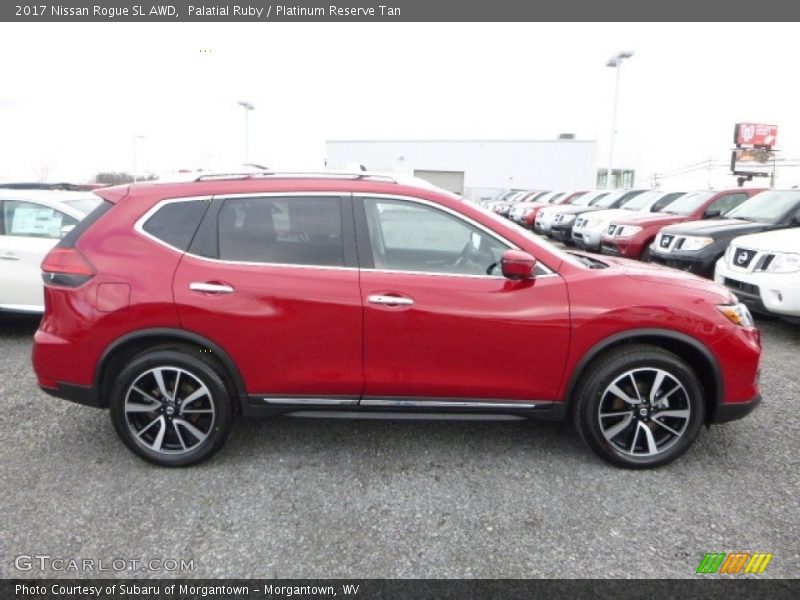  2017 Rogue SL AWD Palatial Ruby