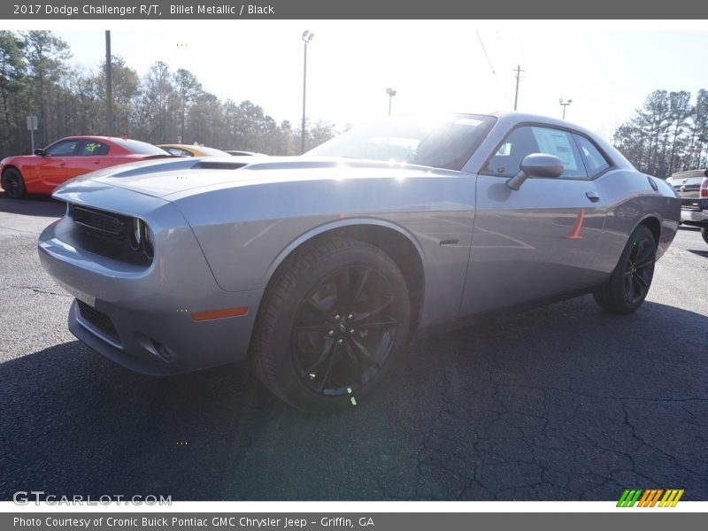 Billet Metallic / Black 2017 Dodge Challenger R/T