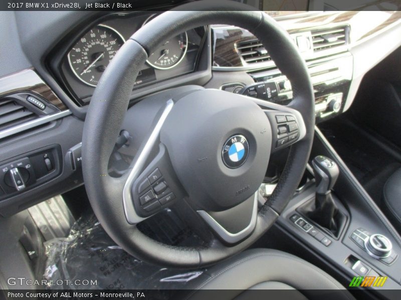 Jet Black / Black 2017 BMW X1 xDrive28i