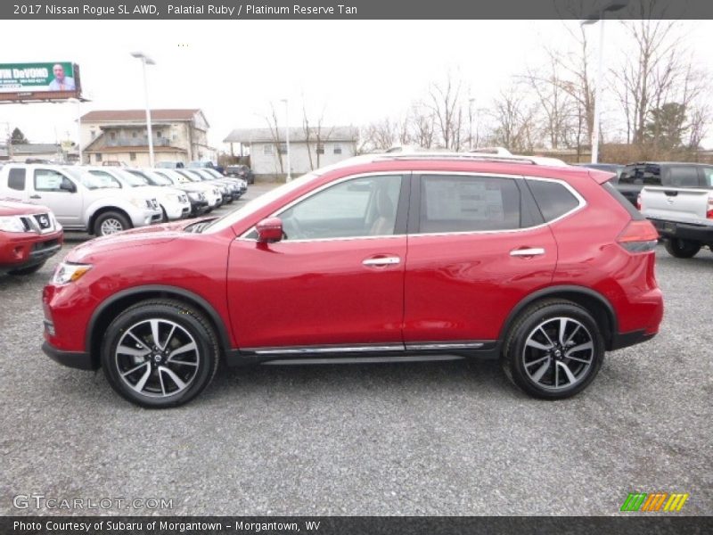  2017 Rogue SL AWD Palatial Ruby