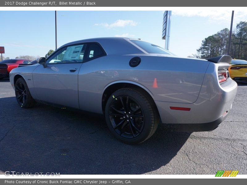 Billet Metallic / Black 2017 Dodge Challenger R/T