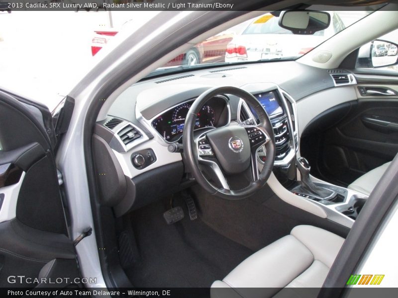 Radiant Silver Metallic / Light Titanium/Ebony 2013 Cadillac SRX Luxury AWD