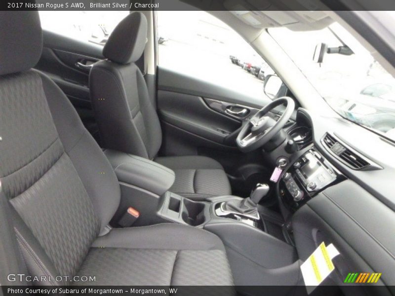 Front Seat of 2017 Rogue S AWD