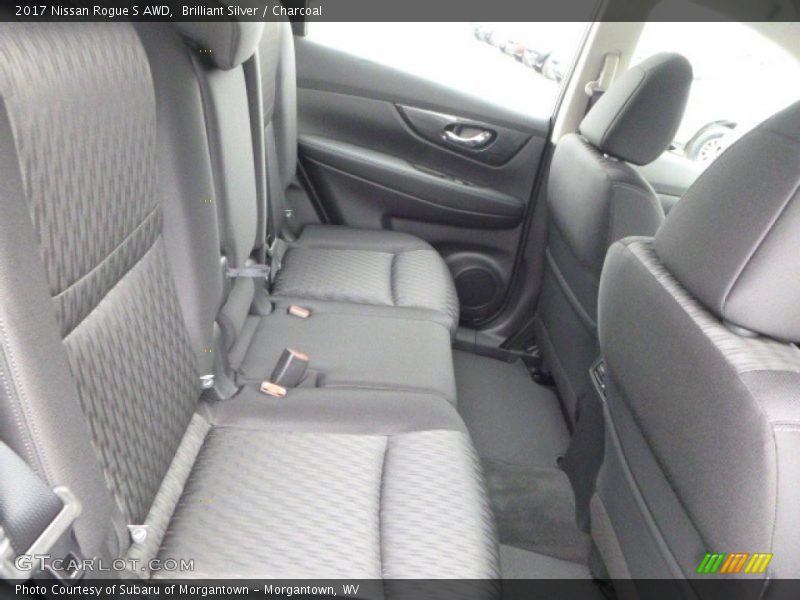 Rear Seat of 2017 Rogue S AWD
