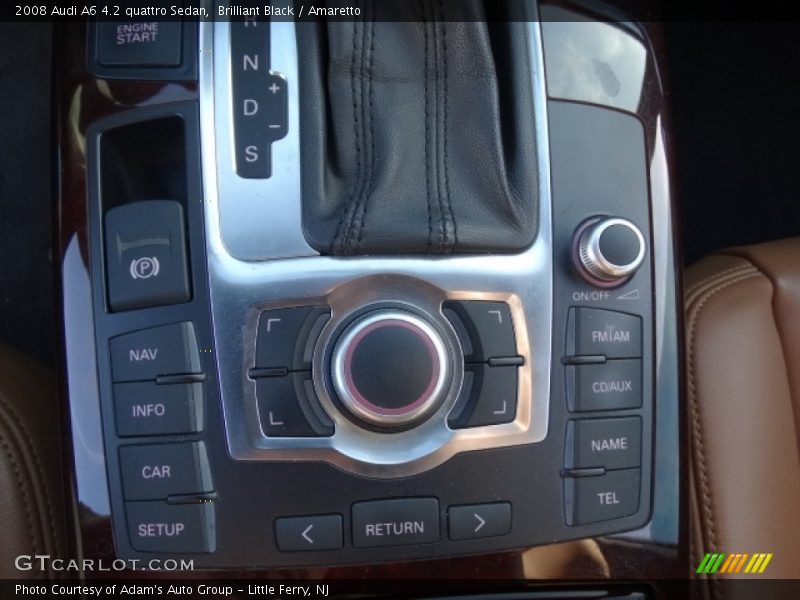 Brilliant Black / Amaretto 2008 Audi A6 4.2 quattro Sedan