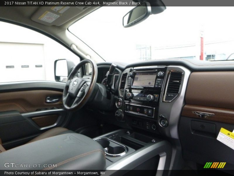 Dashboard of 2017 TITAN XD Platinum Reserve Crew Cab 4x4