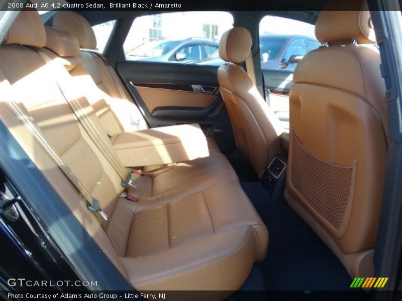 Brilliant Black / Amaretto 2008 Audi A6 4.2 quattro Sedan