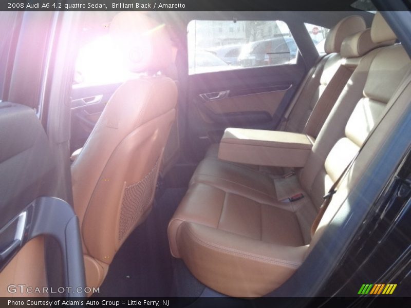 Brilliant Black / Amaretto 2008 Audi A6 4.2 quattro Sedan