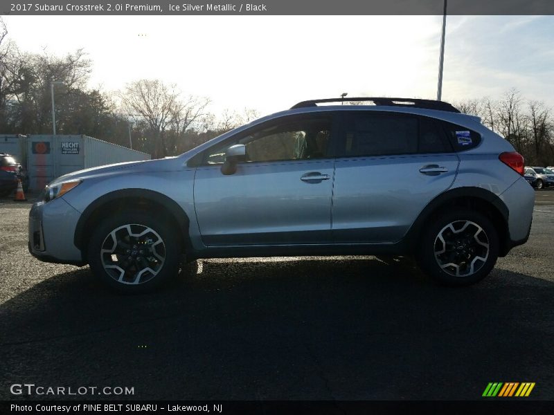 Ice Silver Metallic / Black 2017 Subaru Crosstrek 2.0i Premium