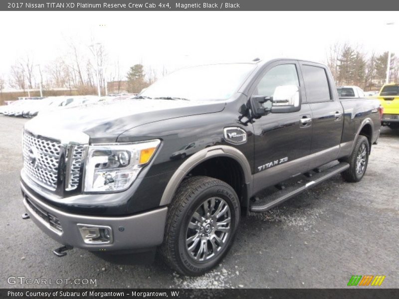 Front 3/4 View of 2017 TITAN XD Platinum Reserve Crew Cab 4x4