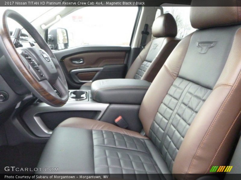  2017 TITAN XD Platinum Reserve Crew Cab 4x4 Black Interior
