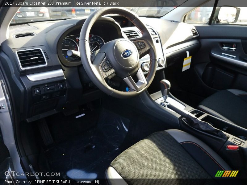 Ice Silver Metallic / Black 2017 Subaru Crosstrek 2.0i Premium