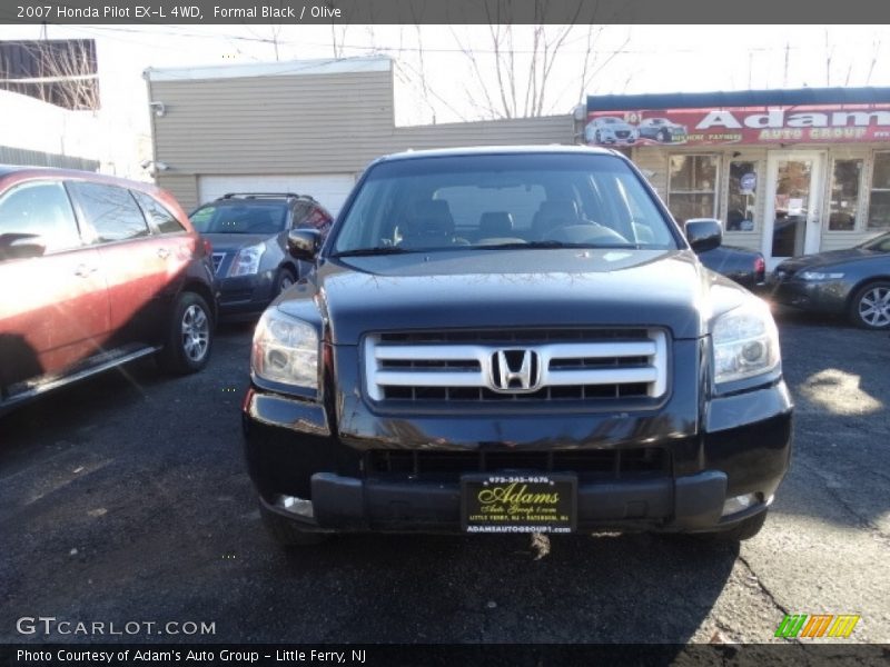 Formal Black / Olive 2007 Honda Pilot EX-L 4WD