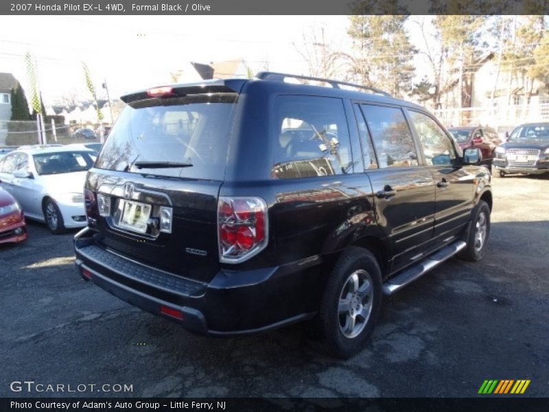 Formal Black / Olive 2007 Honda Pilot EX-L 4WD