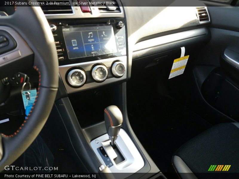 Ice Silver Metallic / Black 2017 Subaru Crosstrek 2.0i Premium