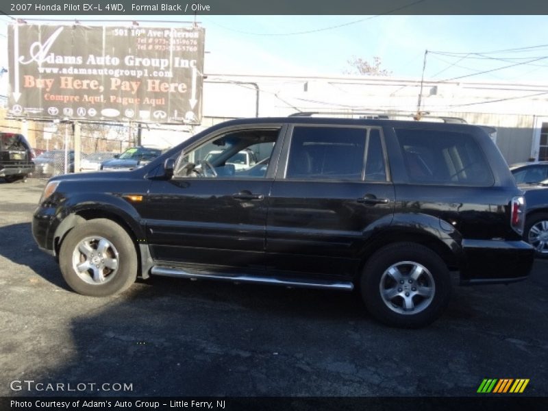 Formal Black / Olive 2007 Honda Pilot EX-L 4WD