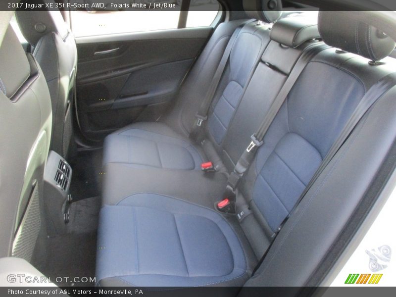 Rear Seat of 2017 XE 35t R-Sport AWD